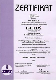 GEDAZertifikat
